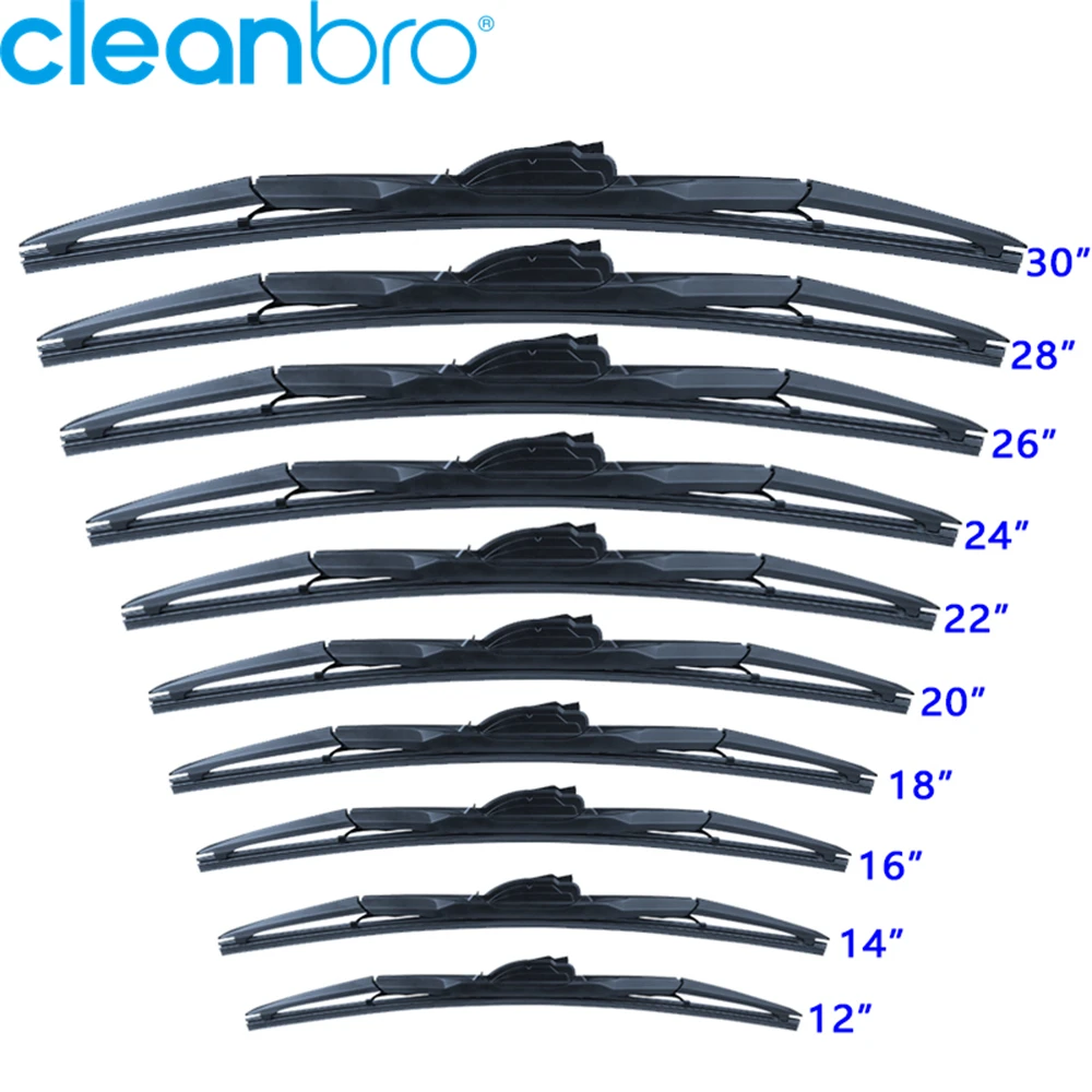 Cleanbro Universal auto wiper blades Windshield wiper blades car silicone Hybrid Auto Wipers