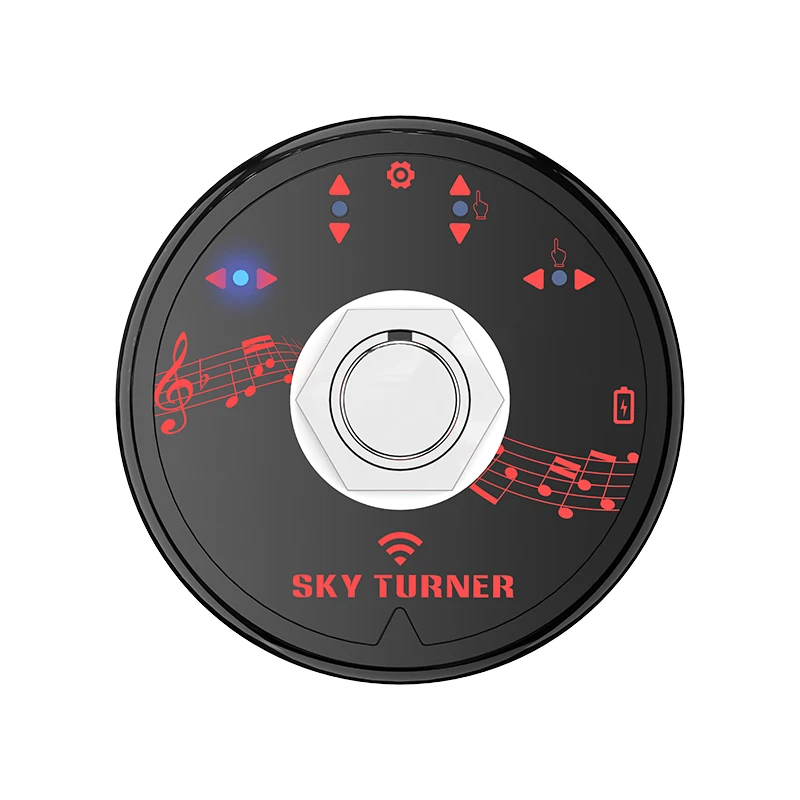 Portable Footstep Style Wireless Bluetooth Pedal Page Turner Music Accessories Musical Instruments Accessories