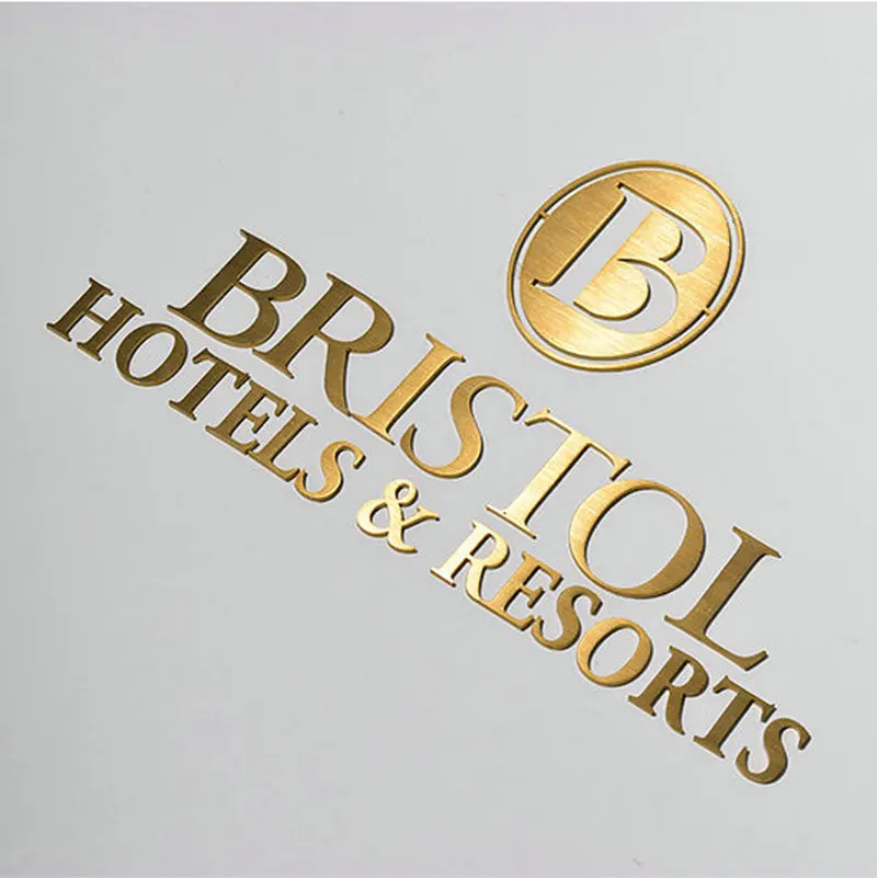 drop shipping DIY 3D metal laser cut company wall sign stainless steel Alphabet letters wedding party name letter