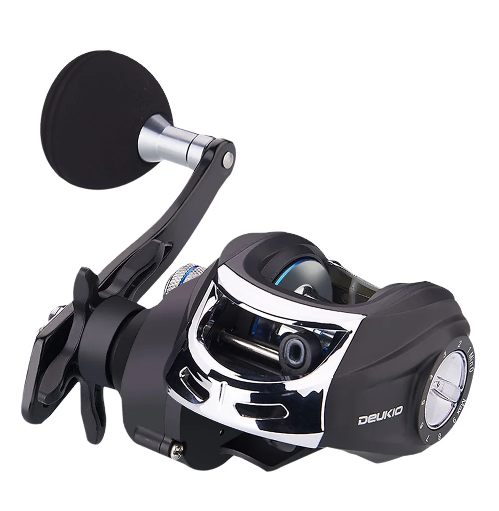 Haroi TT101 4+1BB 7.3:1 high speed Left/Right Hand  with Magnetic Brake System for fishing Baitcasting reel