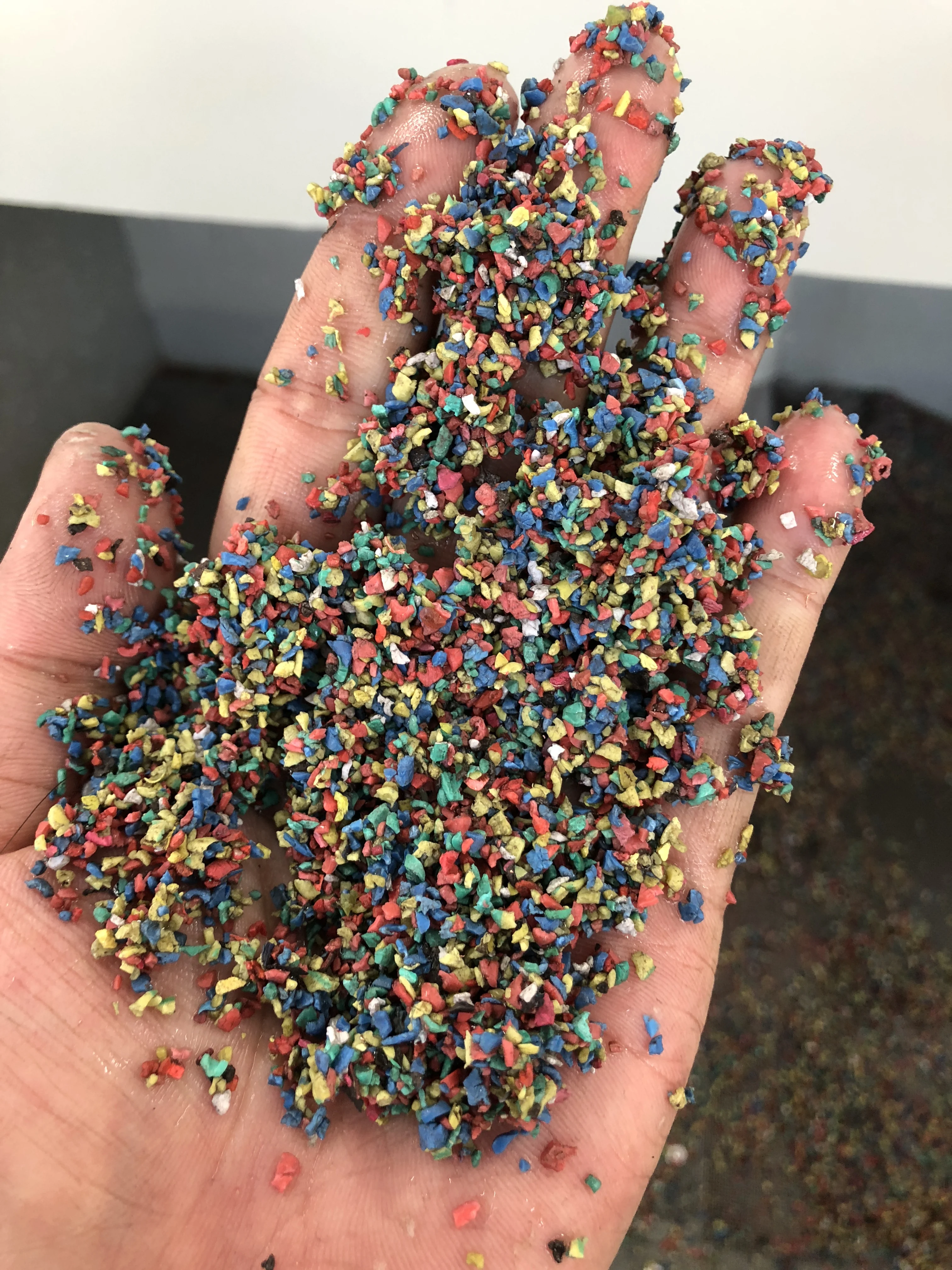 Кабель Провод Гранулятор Электрический кабель ПВХ пластик Медь Дробилка сепаратор машина