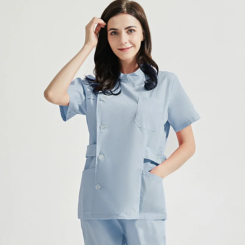scrubs uniforms sets nurse clothes women washing clothes suit short-sleeved surgical clot hospital  uniform