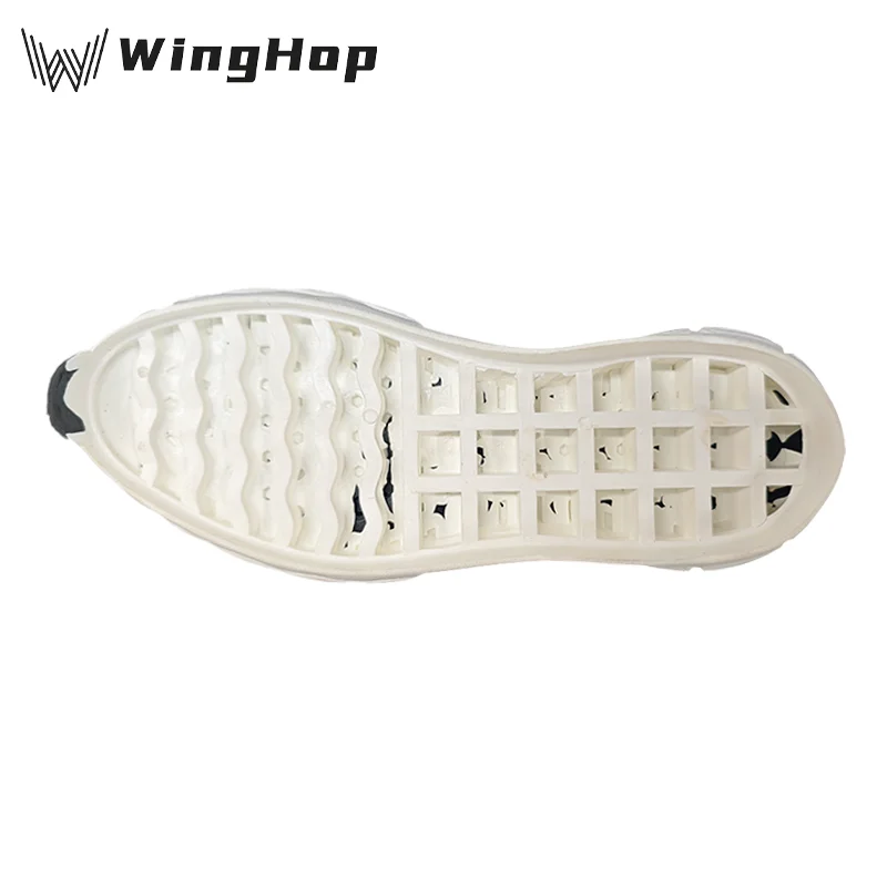 Hot sale MD Material eva pvc shoe sole paint outsoles material fashion running soles and heels for shoe making