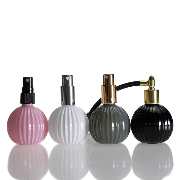 Mini Pumpkin Shaped Glass Reed Diffuse Bottle Car Decorative Glass Diffuse Bottle