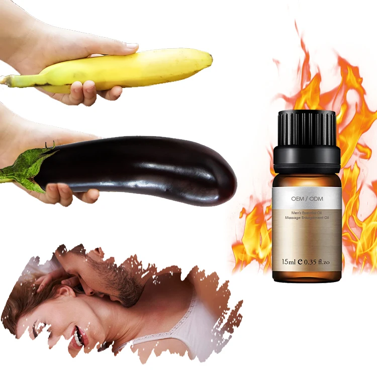 Wholesale Customized men Private parts penis enlargement massage oil panis enlargement oil bigger penis