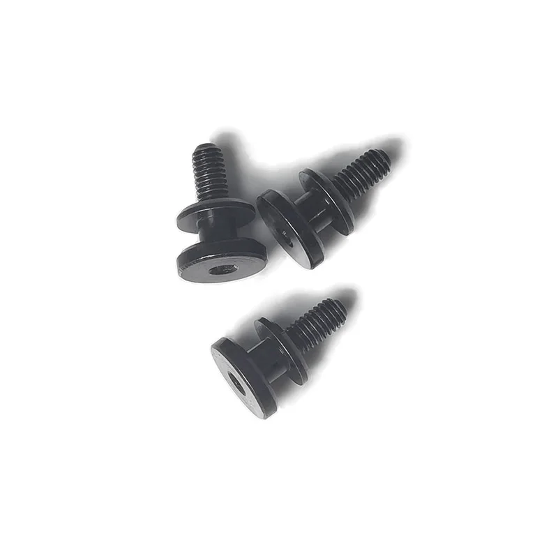 Custom Nonstandard Stainless Steel Screws Black Zinc Plated Wood Screws with Binding Head Din Standard Sizes M2 M8 Length 10mm