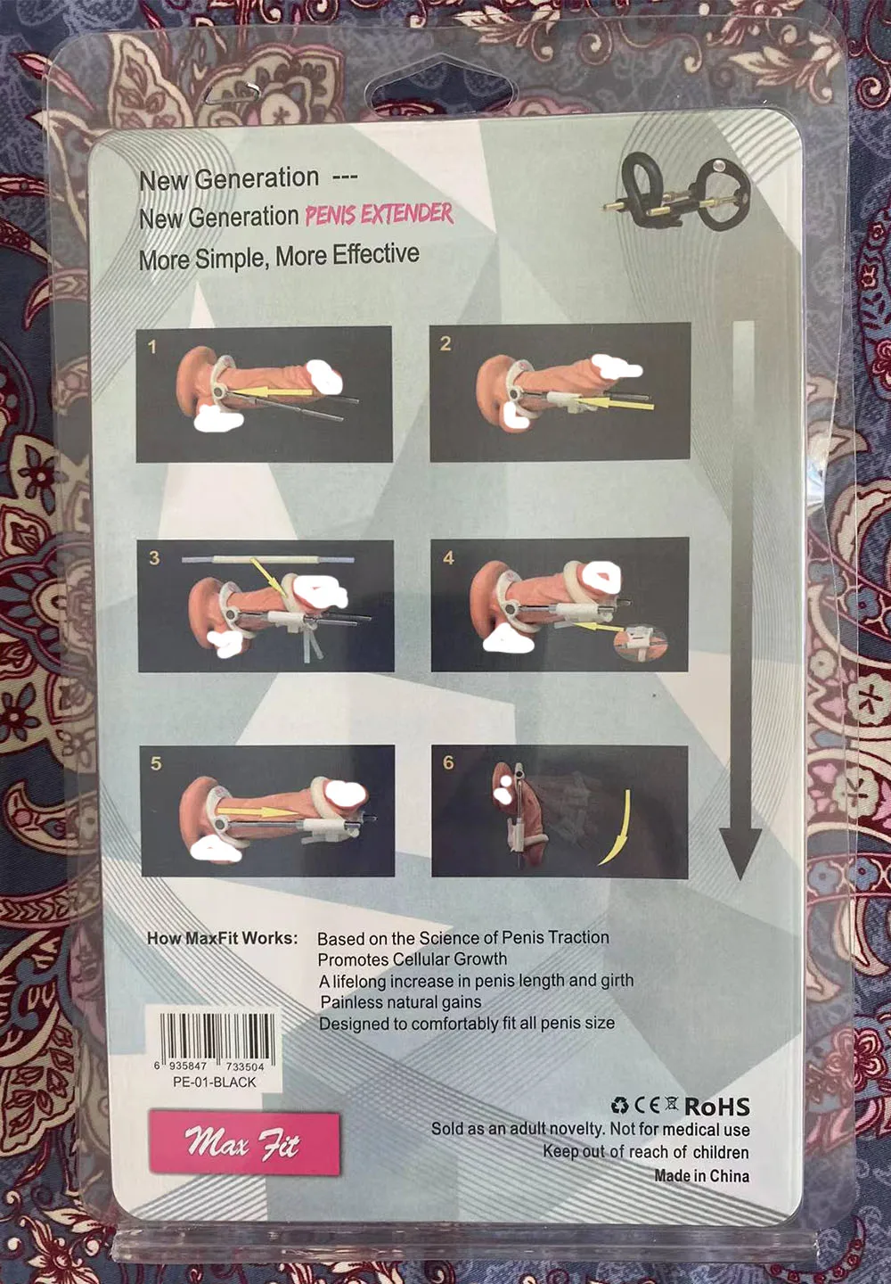 Penis Stretcher Pro Enlargement Extender Penis Pump Enlarger Stretcher Male Enhancement Kit Male Penis Extender