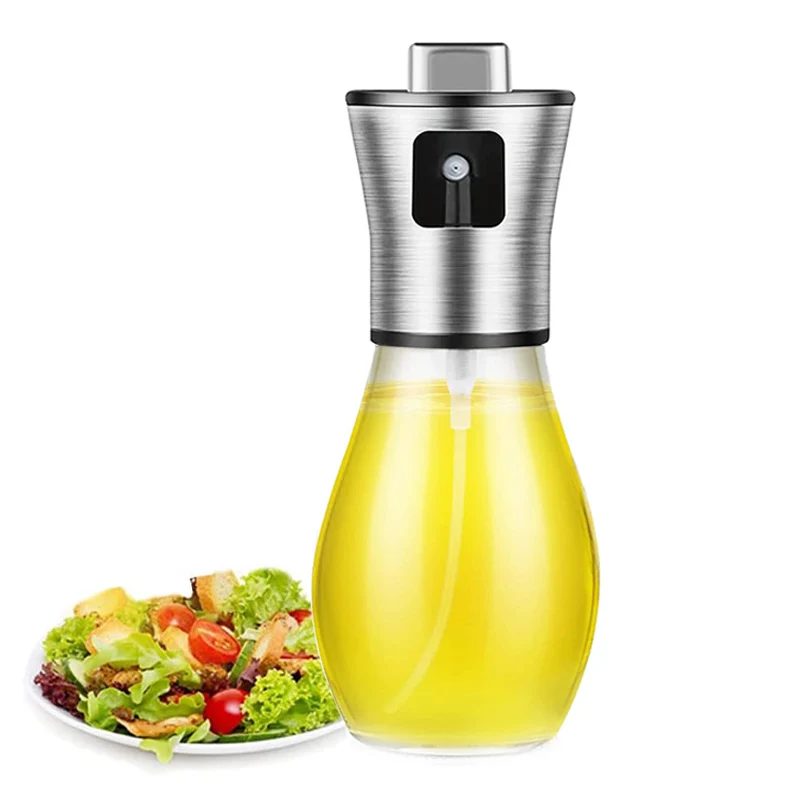 Multifunction 200ml  Olive Oil Bottle Spray New Design Oil Sprayer For Salad Bbq Kitchen Baking Roasting Olive Oil Spray Bottle