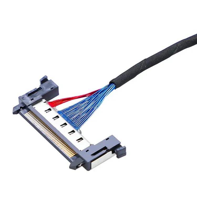 High Quality Assembly Manufacturer Custom Production All Kinds Custom Wire Harness LVDS Cable for Home Appliance