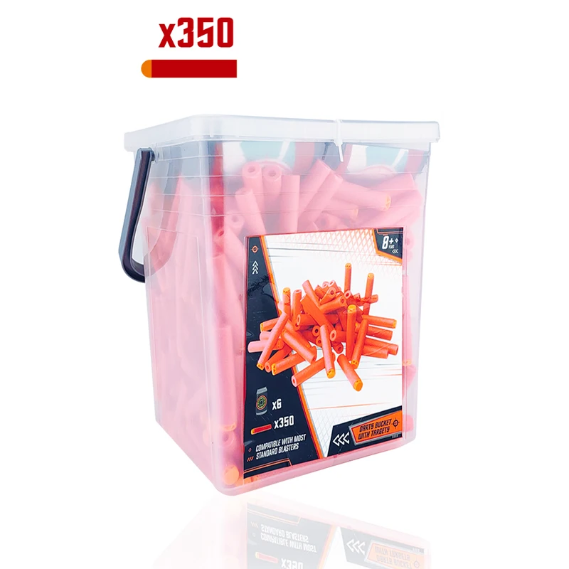 EVA Soft Bullets for  Hollow Hole Head Refill Darts Outdoor Toy Boys Gun Series Blasters  Toys for Kid