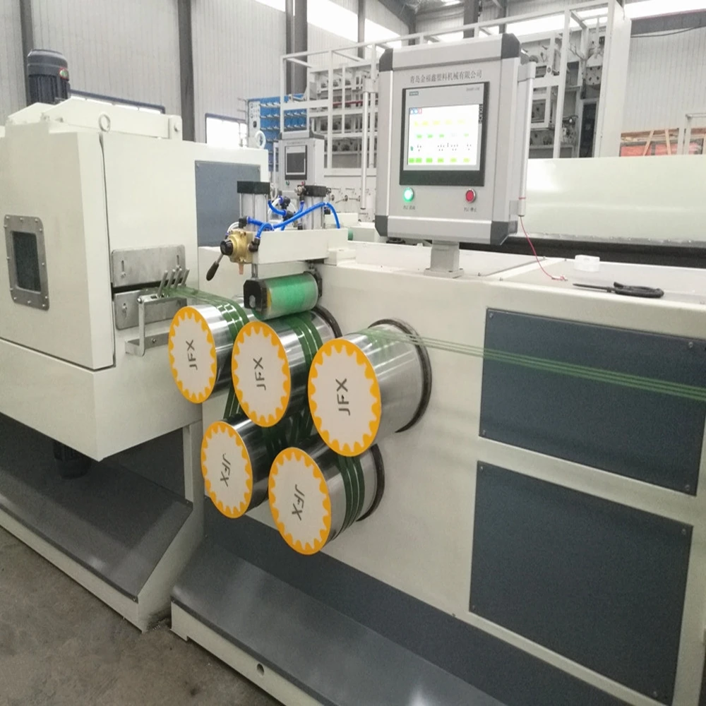 80kg/h PET Polyester Automatic One-output Strap Band Belt Manufacturing Making Extruding Machine