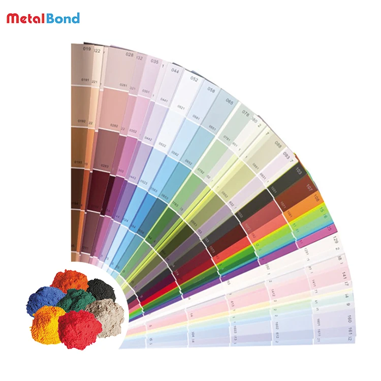 Inorganic Pigment Car Paints Matte Black Metallic Powder Coating Paint