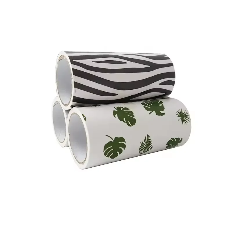 Wholesale 420 sheets Silicone mini travel small reusable paw print travel clothes extra sticky lint roller