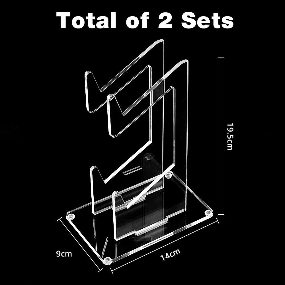 Transparent Game Controller Display Rack Convenient Stand Gaming Accessories Made Acryl Plexiglass Plastic Shops Advertising