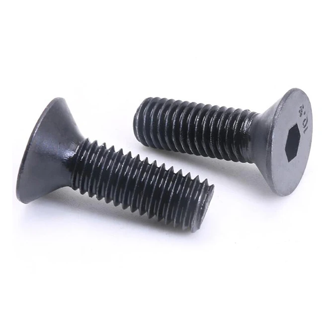Good Quality M4 M5 M6 M8 M10 M12 Allen Key Hex Head Cap Screw Countersunk Socket Bolt Din 7991