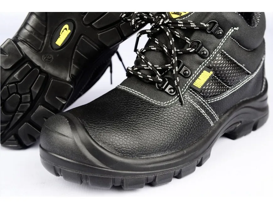Маслонепроницаемая Нескользящая рабочая обувь, защитная обувь CMS2, строительные ботинки из Китая