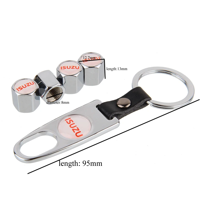 4Pcs Dust Wheel Tire Valve Cap Air Snake cobra Badge Covers For Car Leakproof with car logo