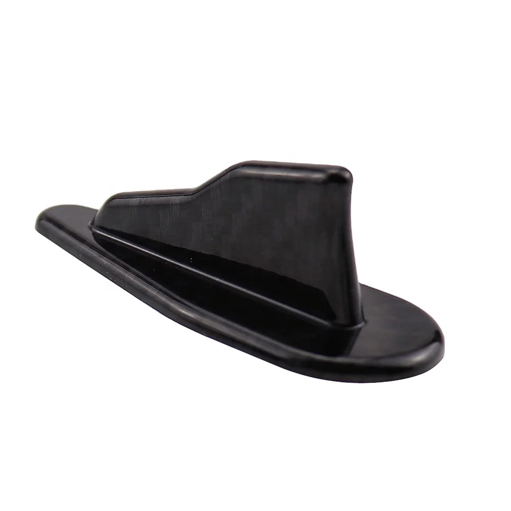 
1 pcs Car Tuning EVO Styling Shark Fin Diffuser Spoiler Wing Windshield Vortex Generator Universal for Roof Windscreen Bumper 