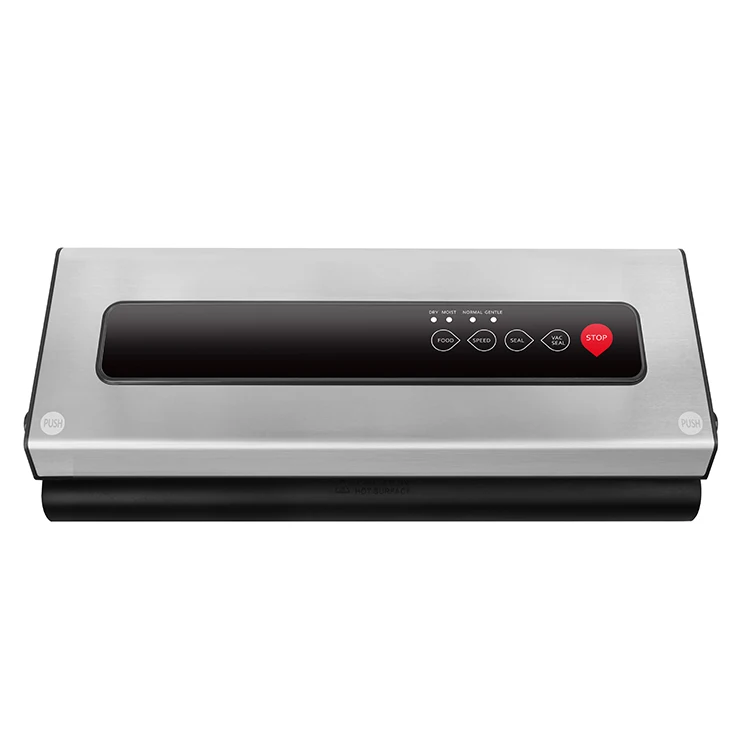 VS6601S совместимый с AC DC автоматический сухой влажный вакуумный упаковщик пищевых продуктов со стартовым комплектом и роликовым пространством