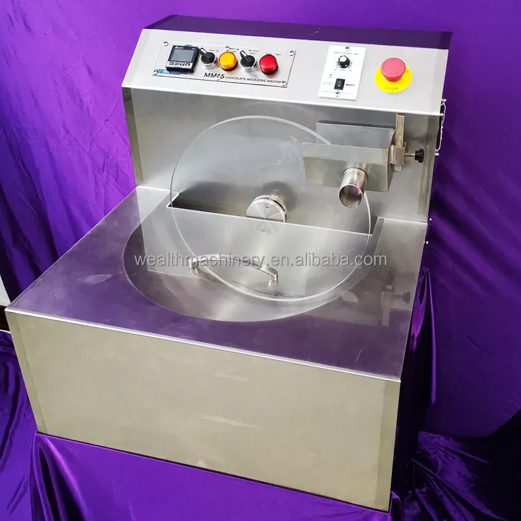 Chocolate Tempering Machine Multi-function 8/15/30 kg Capacity Chocolate Melting Tempering Coating Machine