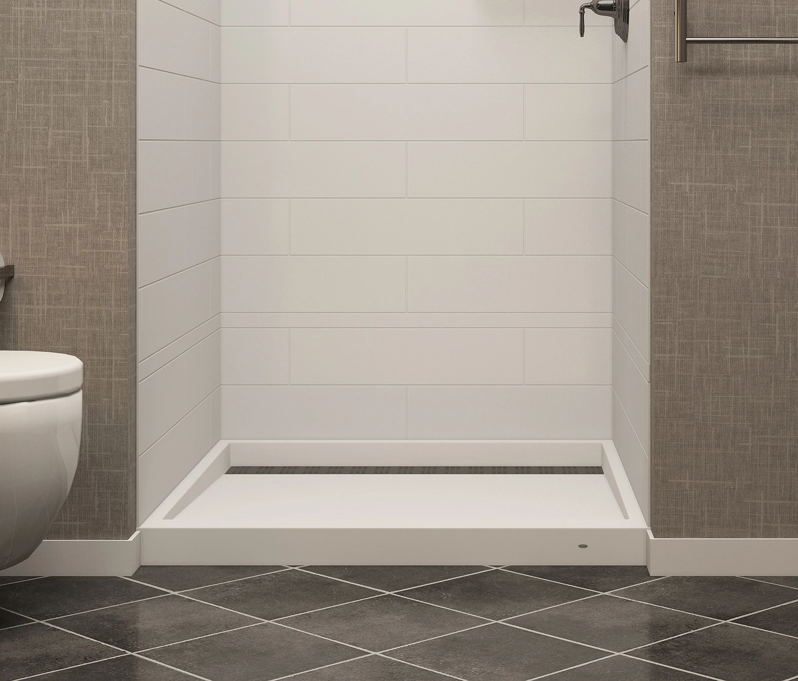 Chinese Supplier 42 X 42 Rear Trench Pan Price Bathroom Deep Shower Tray