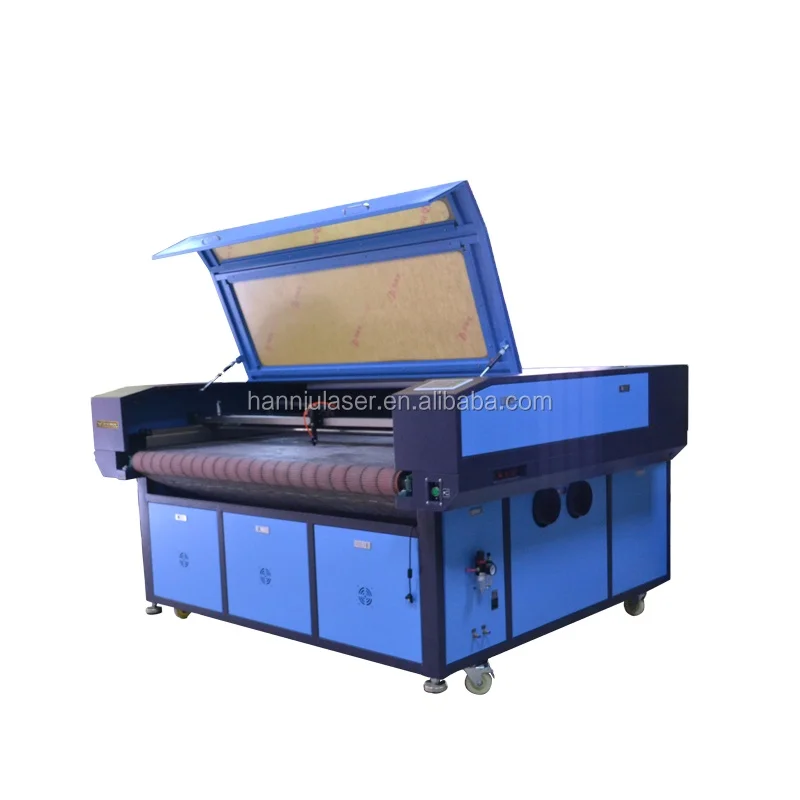 Auto Feed 1610 Fashion Clothes Apparel Garment Laser Cutting Machine Turkey Russia Philippines Romania