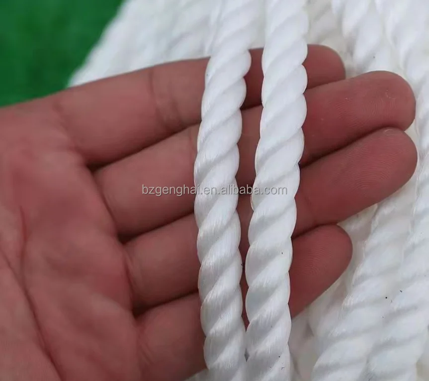 Shandong Factory Nylon Twist Polypropylene PP Rope Packaging Fishing Rope
