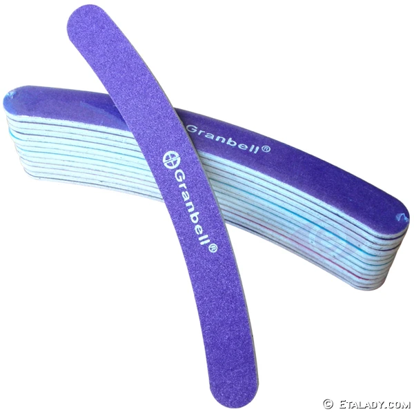 Etalady Professional Colorful Nail File Sandpaper Washable Emery Board