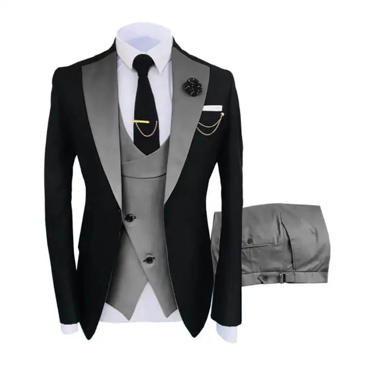 new arrival brown black pant coat men suit and price 3 piece fall wedding suits for men