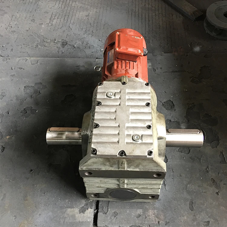 K series 90 degree right angle electric ac motor reducer with reduction gear