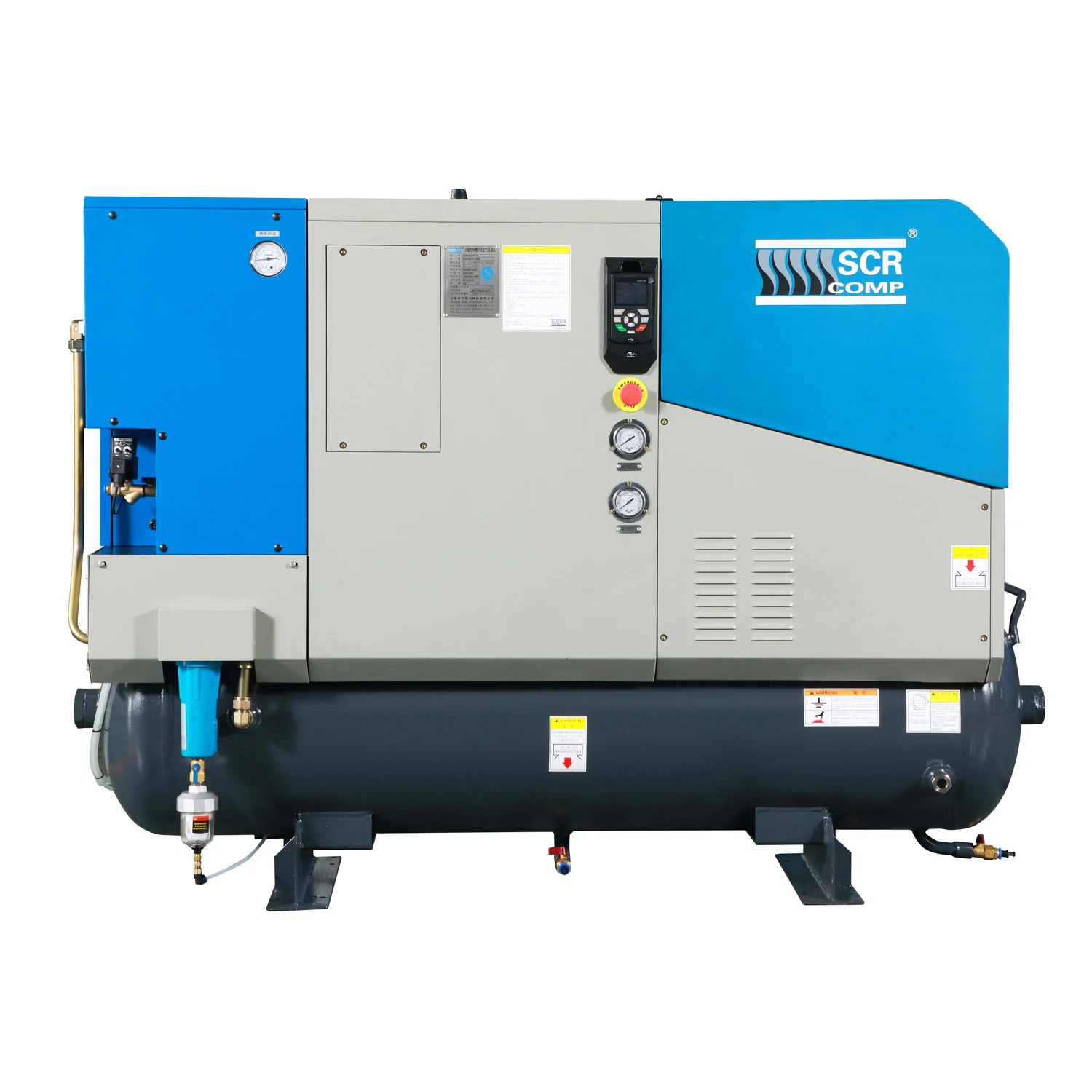 10HP 7.5Kw 7/8/10 бар винтовой воздушный компрессор для лазерной резки (SCR10CPM)