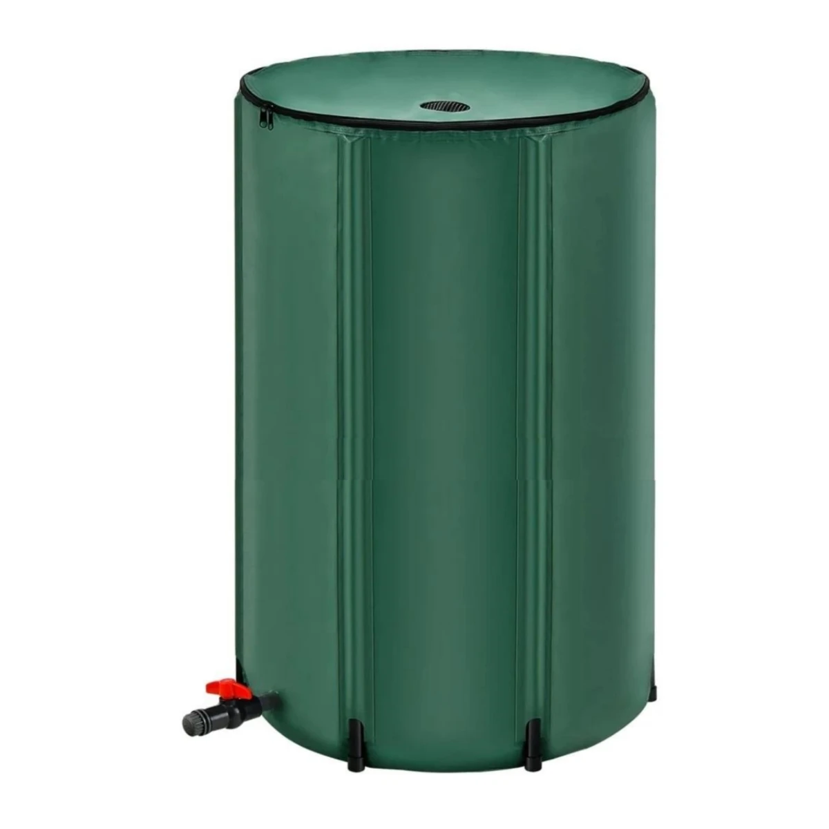 150Gallons/750L  Collapsible Rain Barrel Rain Collection Bucket Water Storage Tank Water Butt for Garden