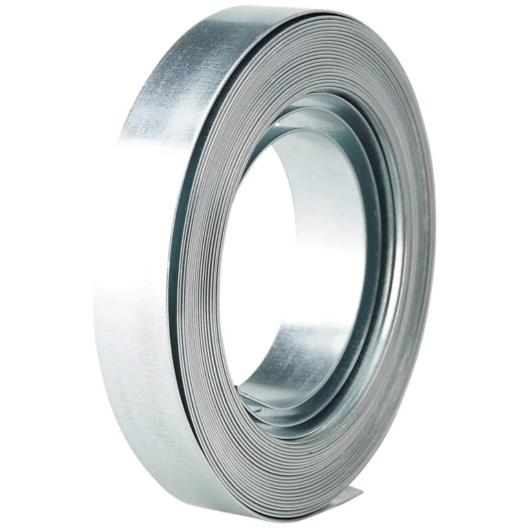 JIS ASTM DIN cold rolled high-strength blue GI steel strip carbon packaging galvanized strap band