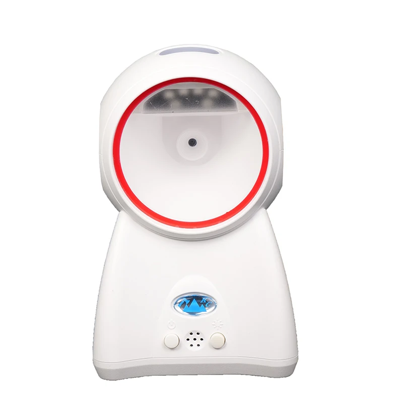Desktop Handfree 300scan/s  Auto-scan 1D/2D Barcode Scanner QR POS Reader