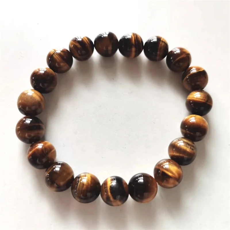 Natural Tiger eye stone crystals bracelet necklace beads jewelry bracelet wholesale bulk