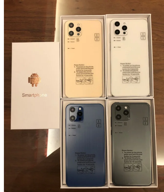 
Hot Selling Phone12 Pro Max 12Gb+512Gb 6.7 Inch Touch Screen Android 5G Mobile Phone With WIFI BT FM GPS 