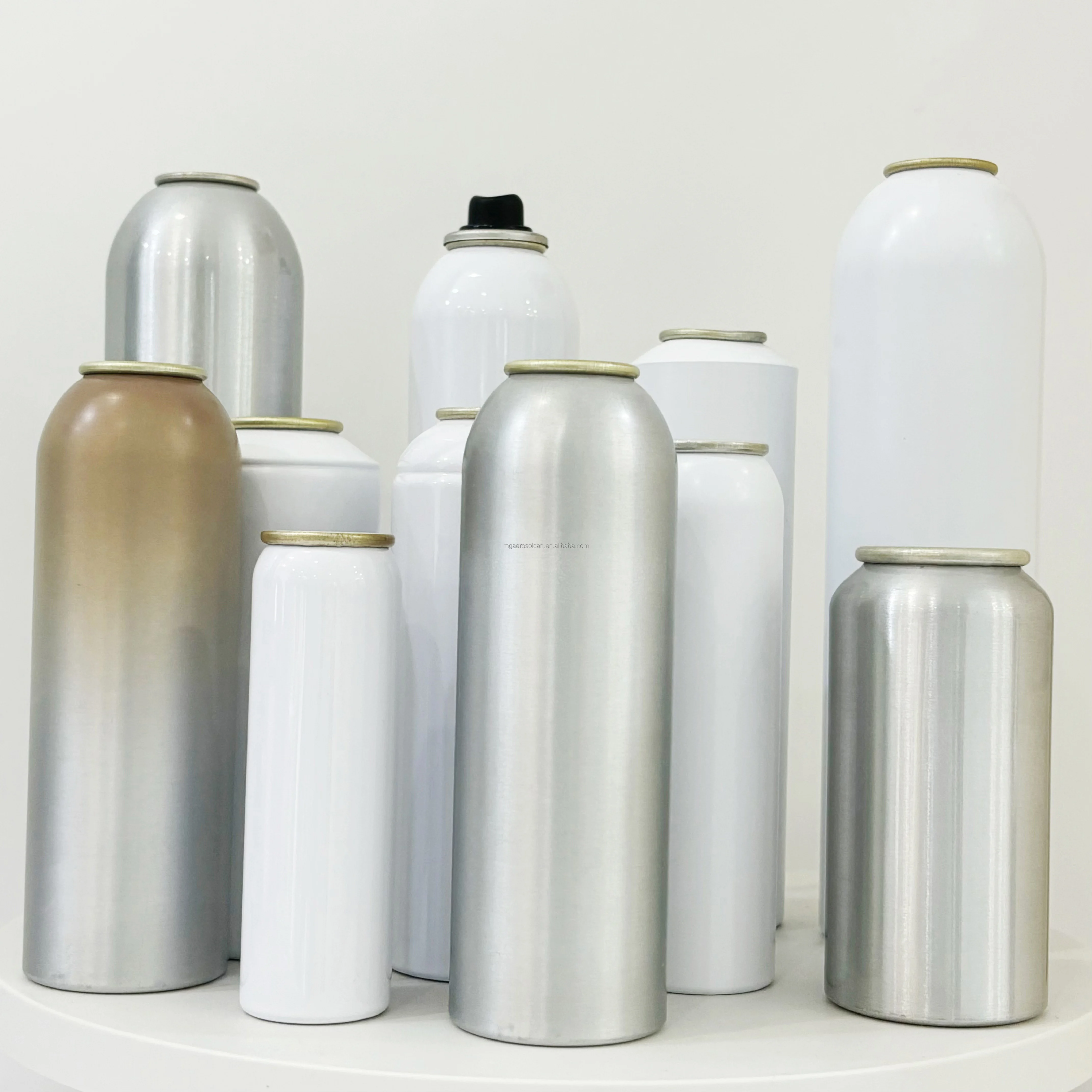 Aerosol can Manufacturer 150/250/400ml empty aluminum refillable aerosol spray can for deodorant spray product