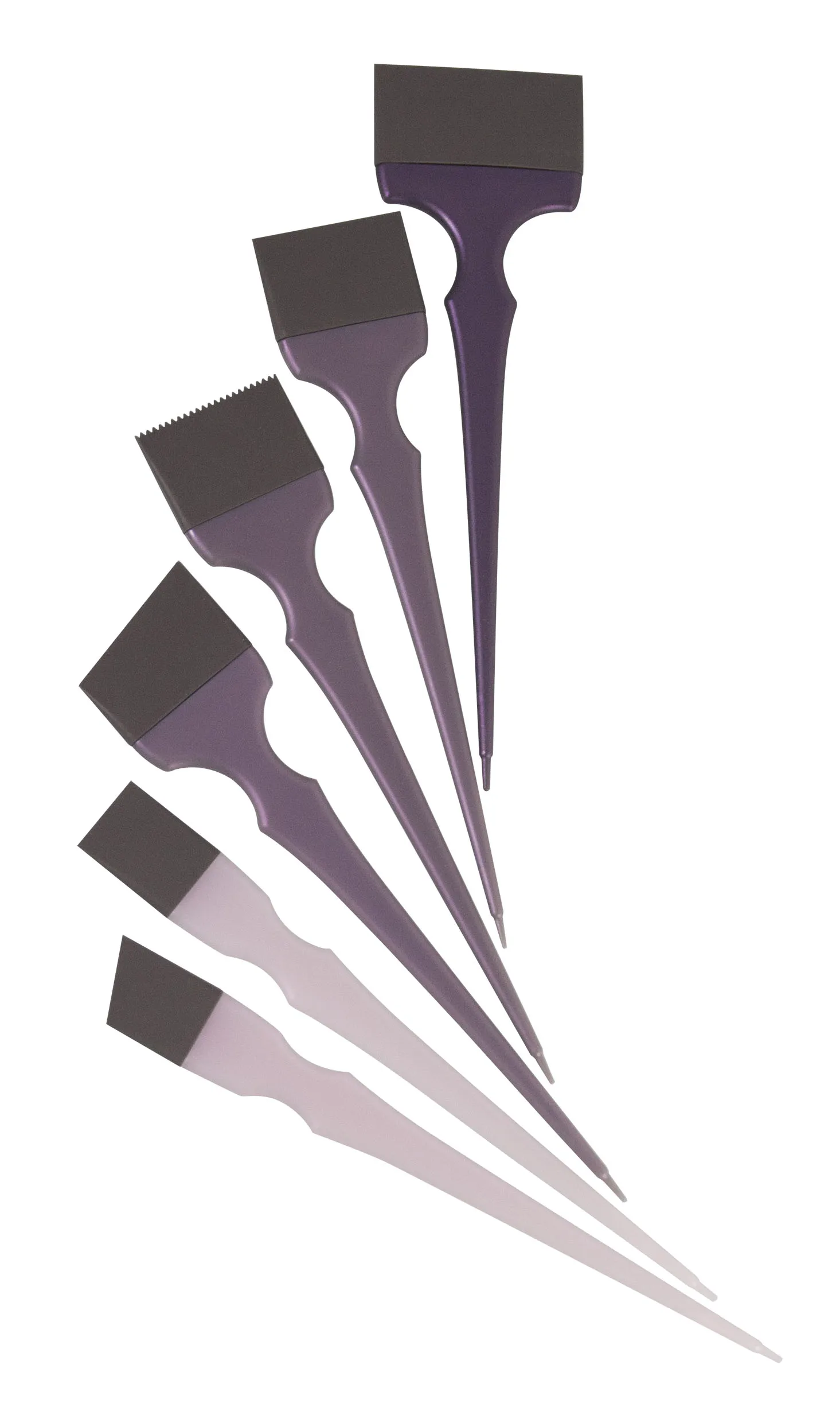 Wholesale Professional Hairdressing Tool human hair extensions barbershop wig Canway Vic+ Color Master Tint Brush Set