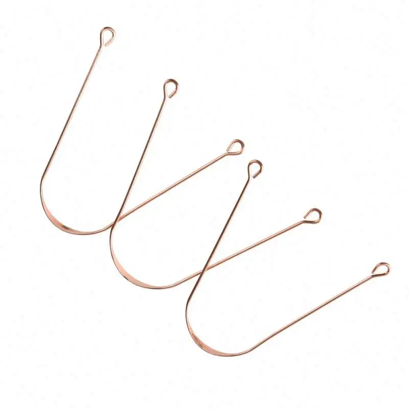 Top quality customized logo rose gold tongue scraper