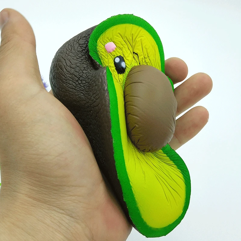Avocado Anti stress Squishy Toys Simulated Fruit Series Slow Rising Stress Relief Funny Toy for Adults Baby