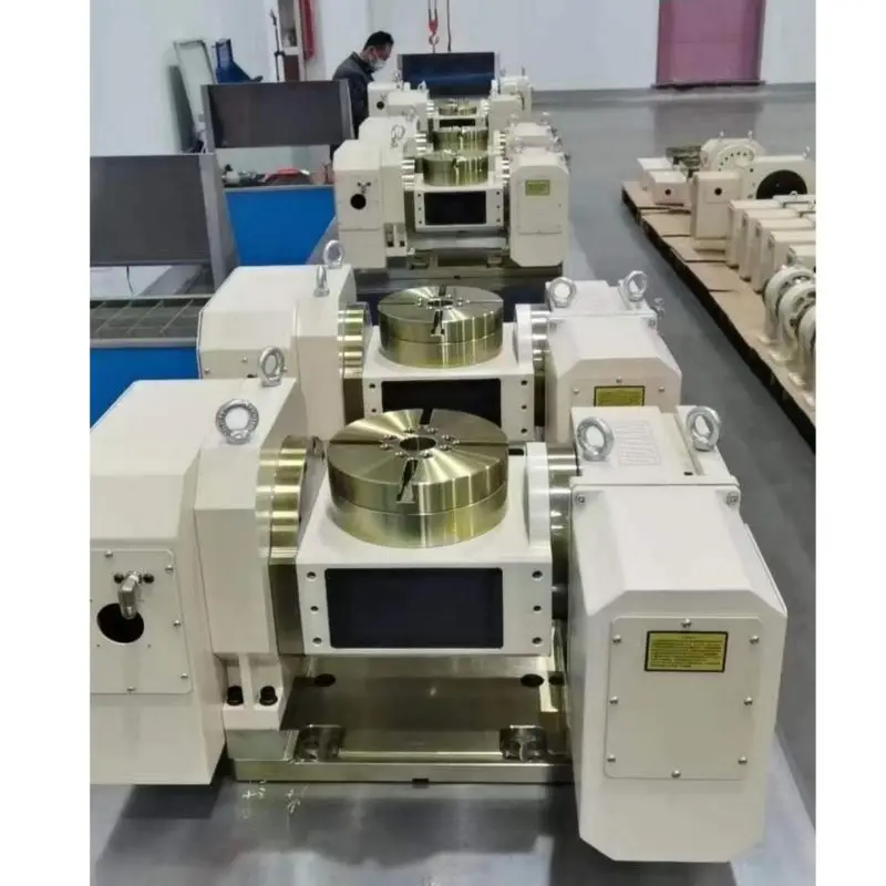 LEYO roller cam turntable  rotary table cnc 4th axis cnc rotary table