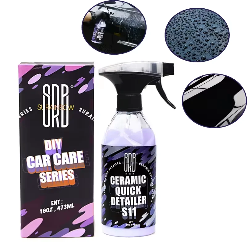 Surainbow Quick Detailer Spray Ceramic Coating Chemical Speed Wax Car Care Products
