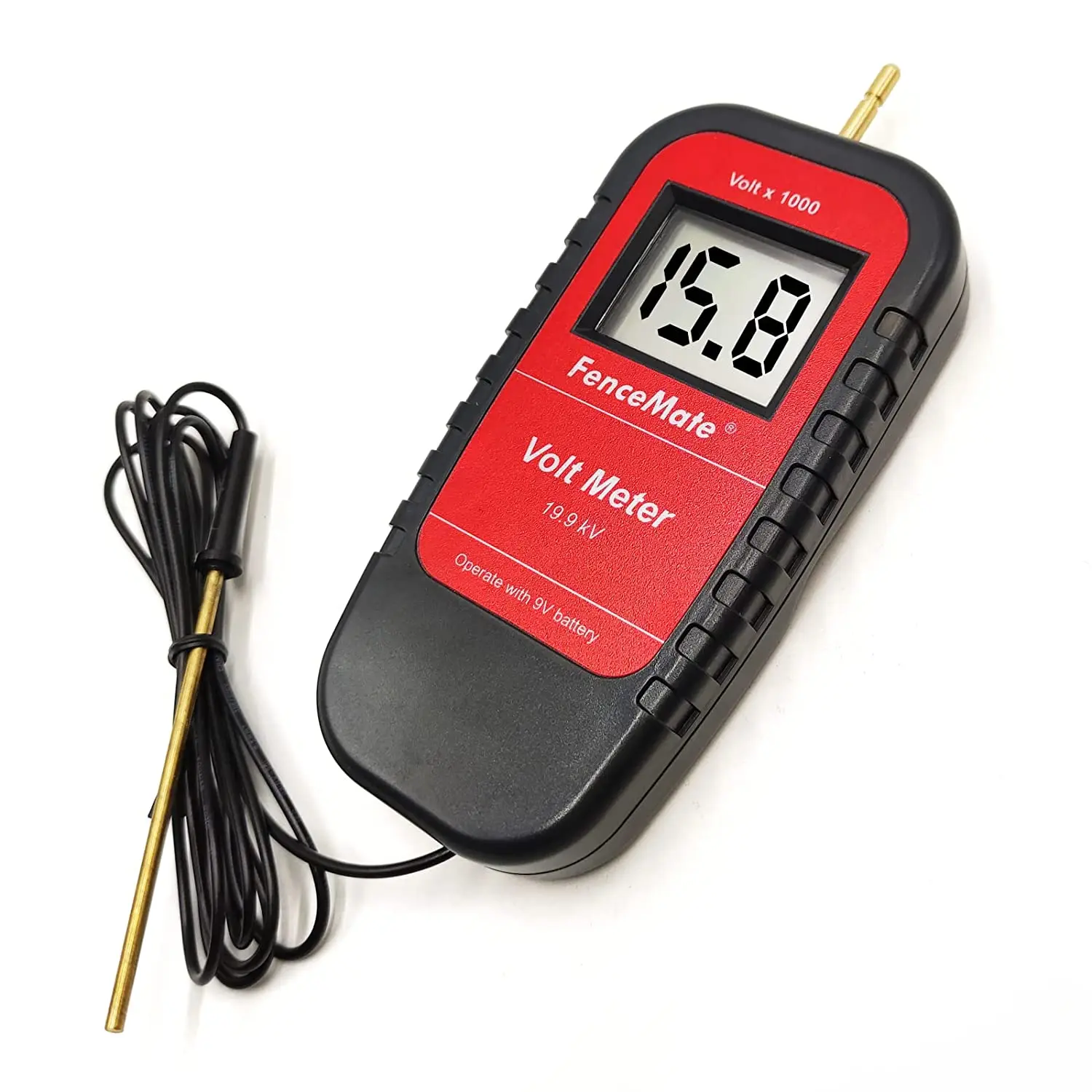 19.9kV Professional Farm Fence Digital Voltmeter Electric Fence Tester
