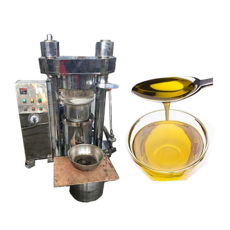 Commercial Vertical Hydraulic Oil Press Peanut Walnut Mustard Coffee Cocoa Bean Oil Extraction Machine
