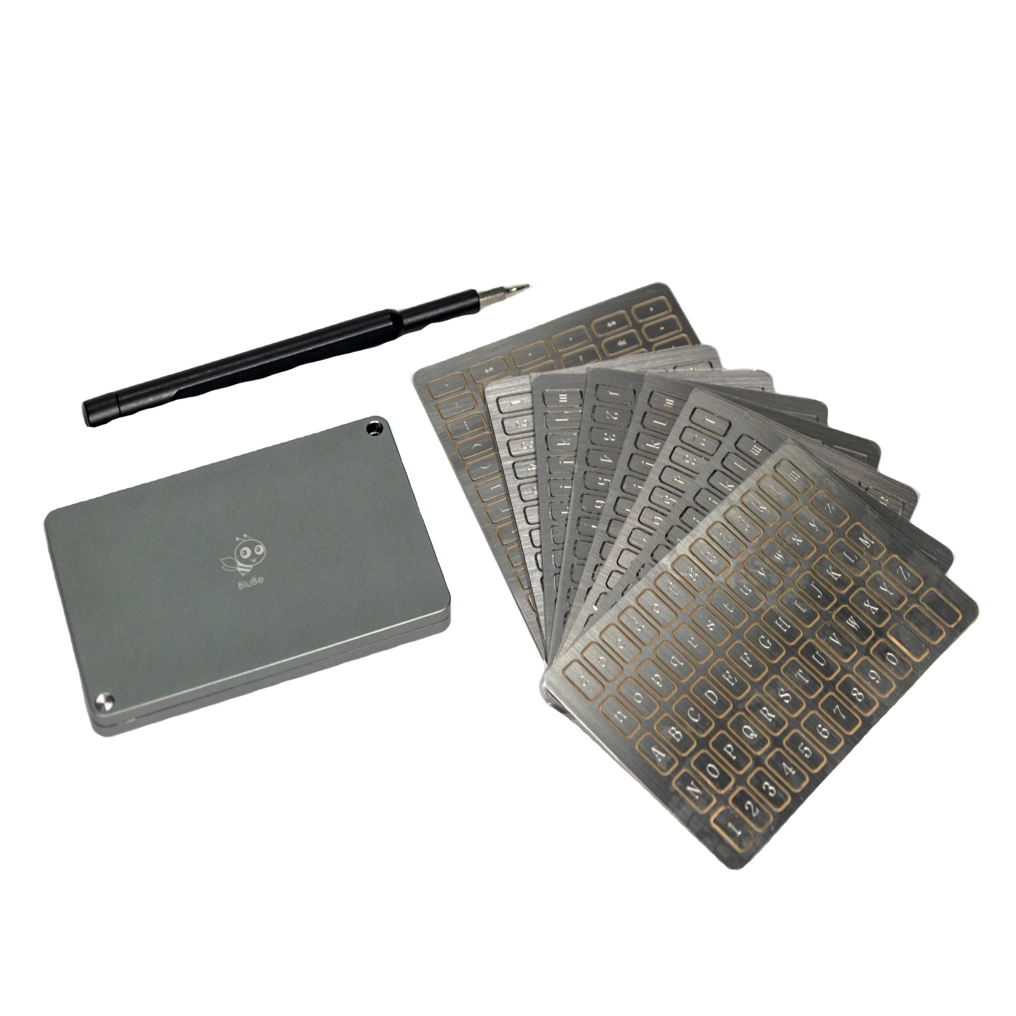 GBW crypto wallet Indestructible Cold Wallet Backup Compatible with Ledger Nano S Trezor and KeepKey Hardware Wallets