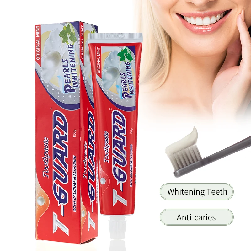 Free Sample Factory Custom Logo Cheap Fluoride Anti-caries Tooth Whitening Fresh Breath Mint Toothpaste