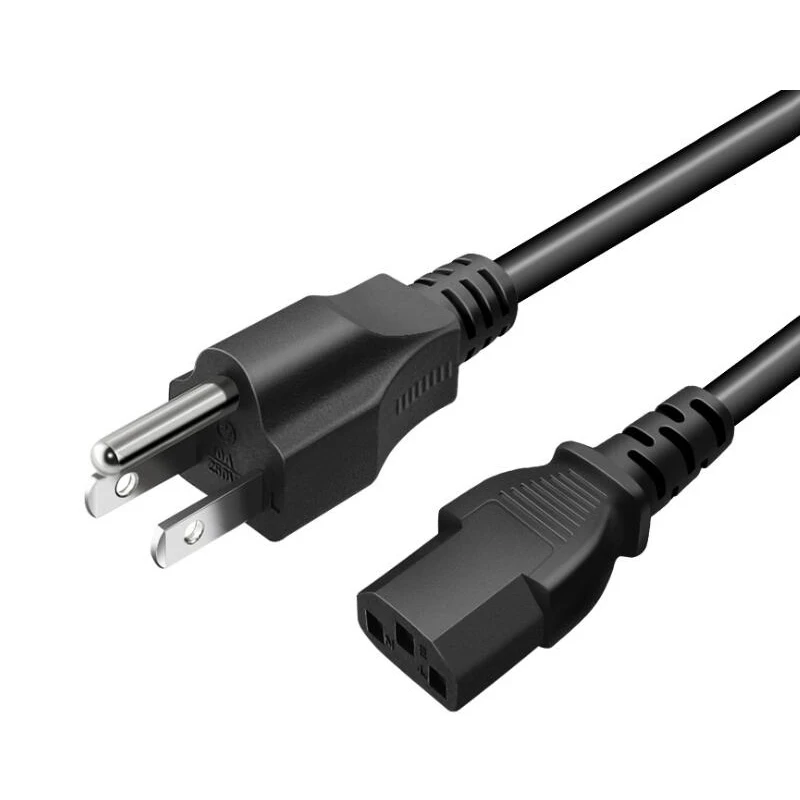 
1.5M US Power Wire Cable 3x0.824mm 2 Pure Copper 3 core Power Wire Cable for Electric Sockets Home Appliance 