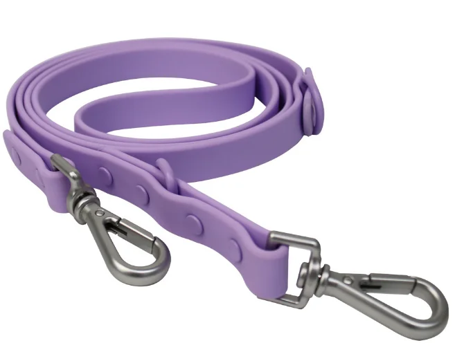 Pet Products Dog  Lead  Strong Heavy Duty Waterproof Rubber PVC Coated Fashion Dog Leash for Medium Large Dogs