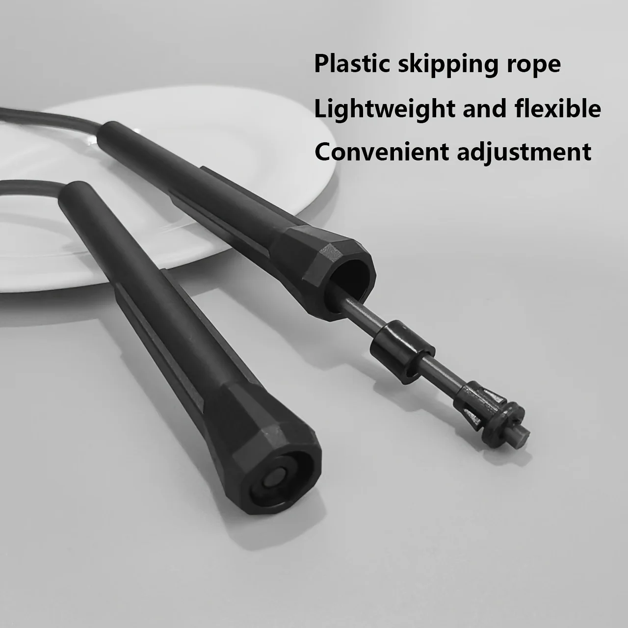 Professional Indoor Outdoor Adjustable Jump Rope Lightweight Speed Pvc Skipping Speed Jumping Ropes For Fitness Training Workout