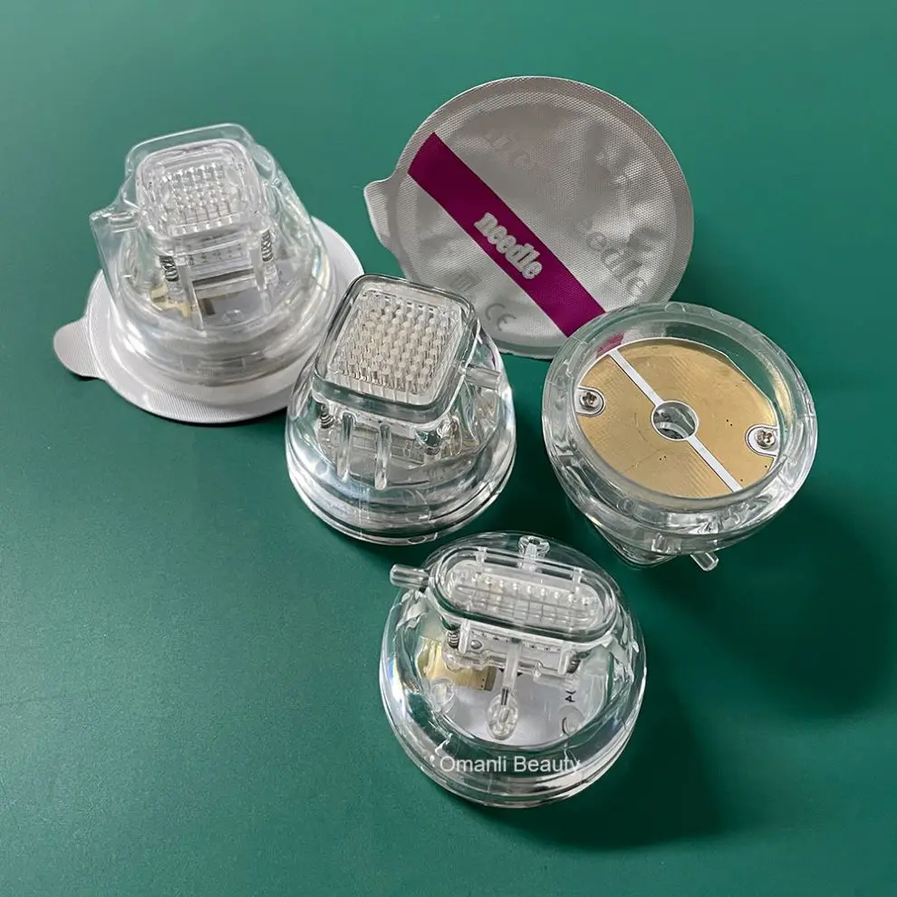 TOP Factory Supply Fractional RF Microneedle Cartridge 10/25/64 Pins / Nano Chip /Disposable Head Microneedle